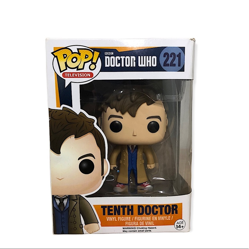 Funko Pop Doctor Who Tenth Doctor Vinyl Figure 221